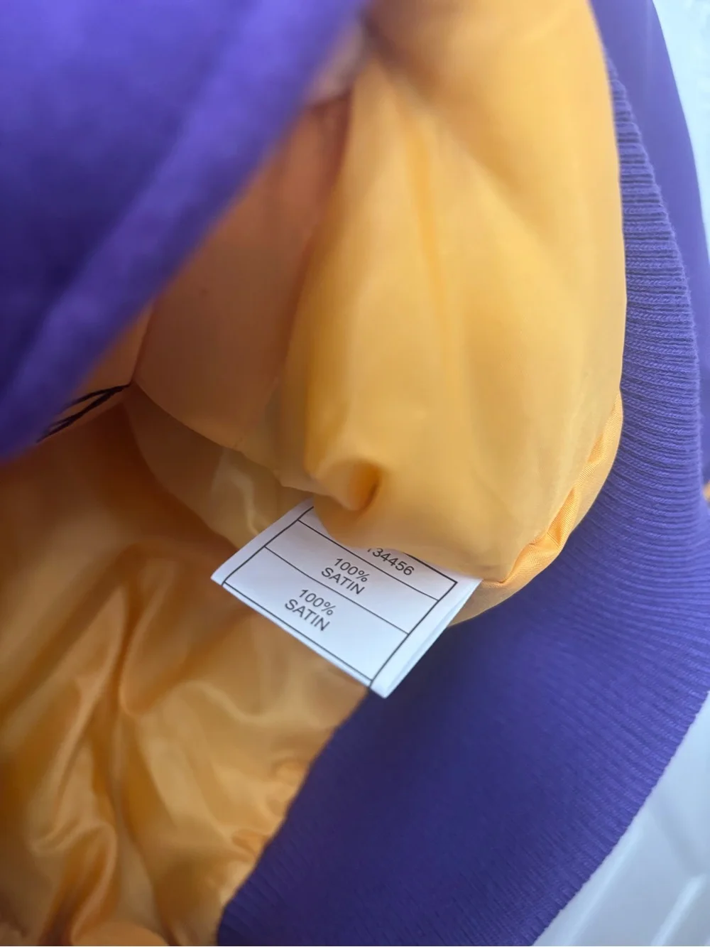 Headgear Classics KB Legend Mamba 24 Varsity Jacket Purple Gold